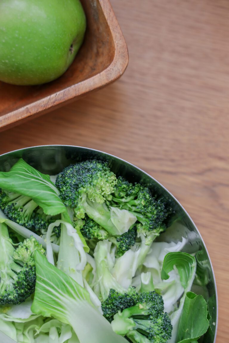 Brokkolisalat mit Joghurt-Dressing