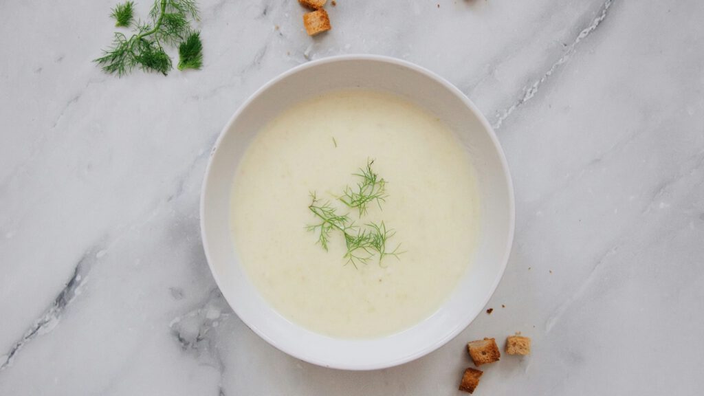 Cremige Selleriesuppe